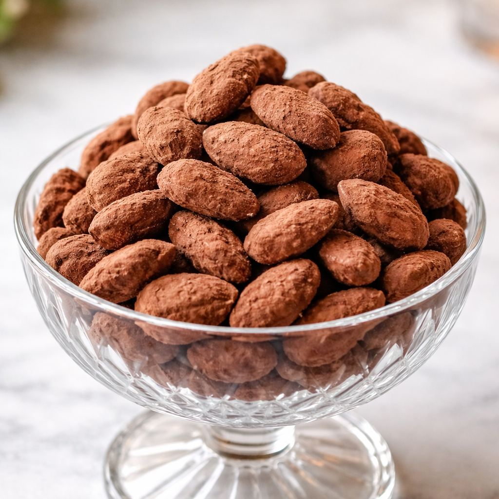 Calineo, Milk Chocolate Crystallised Almonds – Luxury Gourmet Tubes 80g