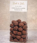 Dark Chocolate Cocoa Dusted Caramelised Hazelnuts